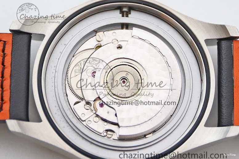 MIROTIME 0311 Vibrant Mark XVIII IW327001 SS M+F 1:1 Best Edition Black Dial on Black Leather Strap A 7055